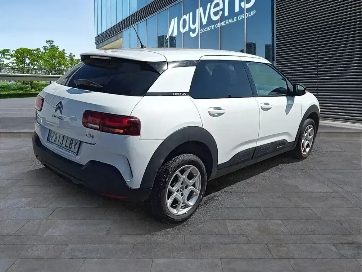 Usado Citroën C4 Cactus Feel 99 CV (72 kW) 2019 Blanco Utilitario