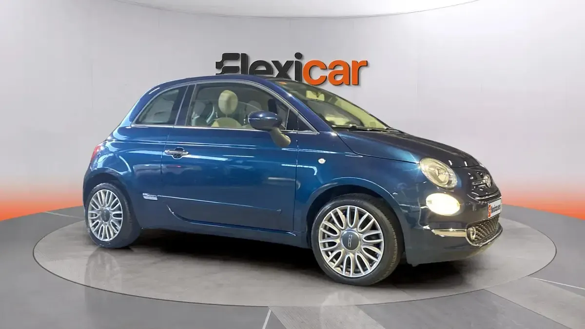 Usado Fiat 500 Pop 69 CV (50 kW) 2017 Azul Berlina