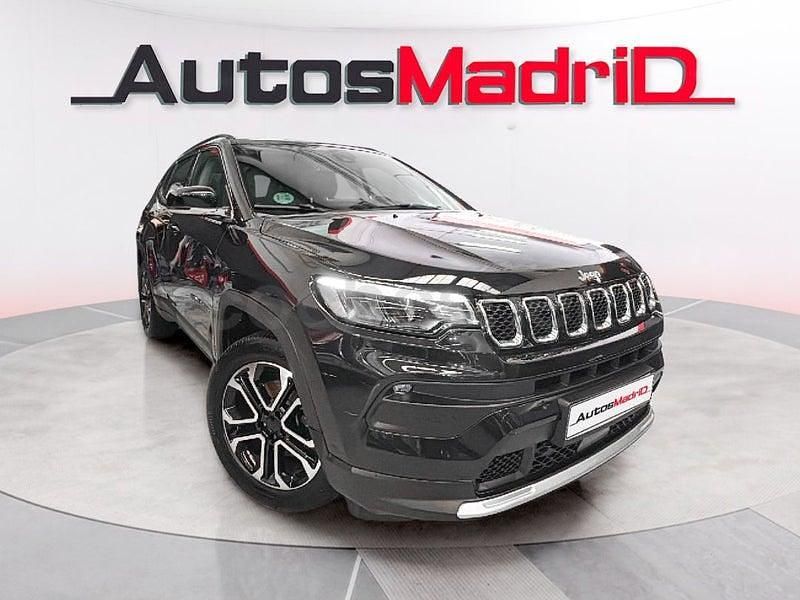 Usado Jeep Compass Limited 130 CV (95 kW) 2021 Negro SUV