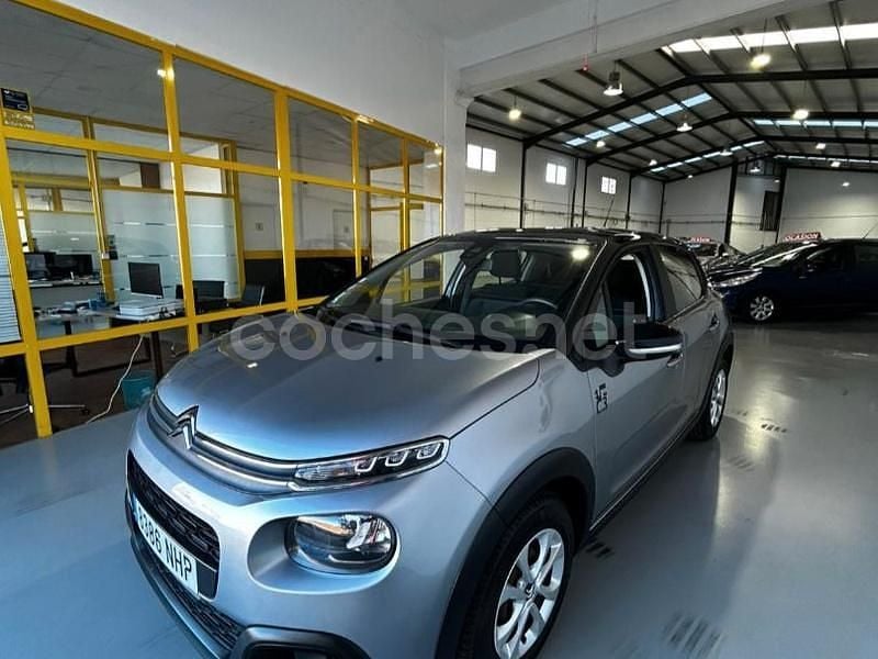 Gris / plata Usado 2019 Citroën C3 PureTech Berlina | 8799 € (Buen precio) - Imagen 1/4