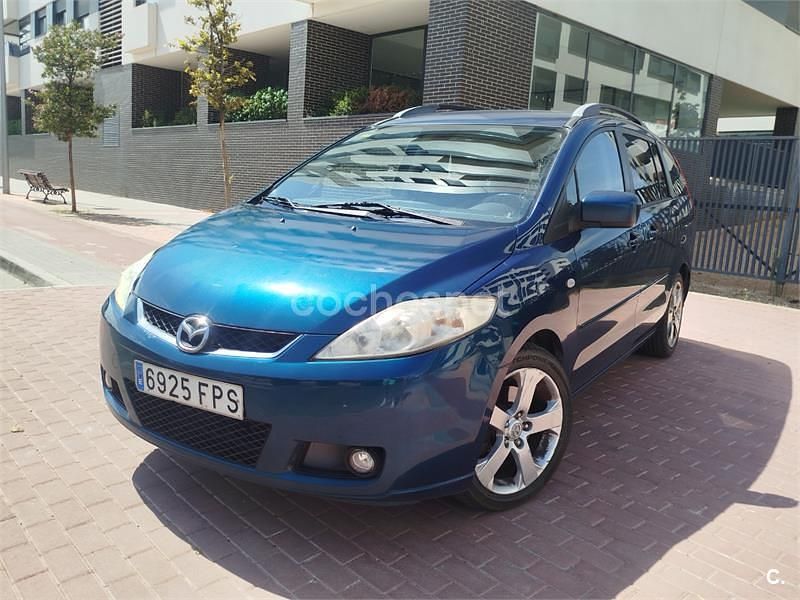 Verde Usado 2007 Mazda 5 Active Monovolumen | 2999 € (Precio justo) - Imagen 1/4