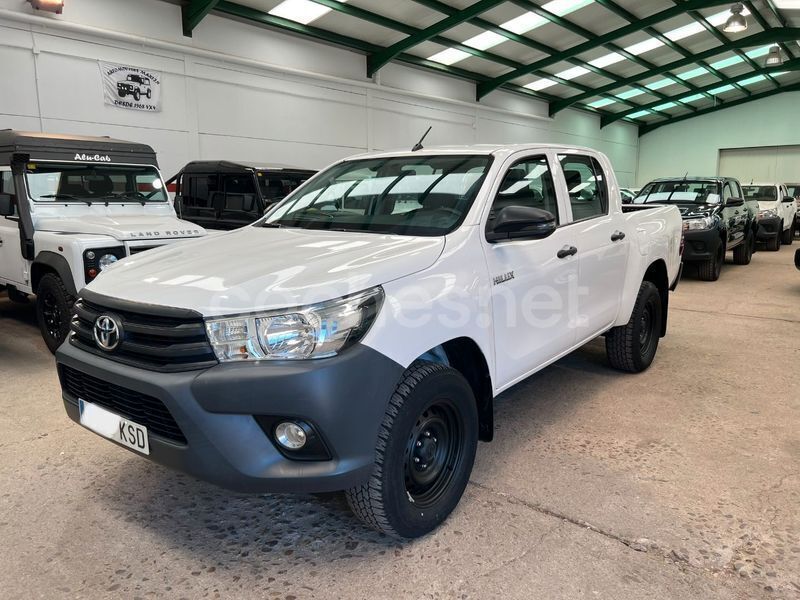 Usado Toyota HiLux 150 CV (110 kW) 2019 Blanco Recogida