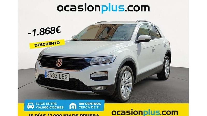 Blanco Usado 2019 VW T-Roc Advance SUV | 18.682 € (Super precio) - Imagen 1/4