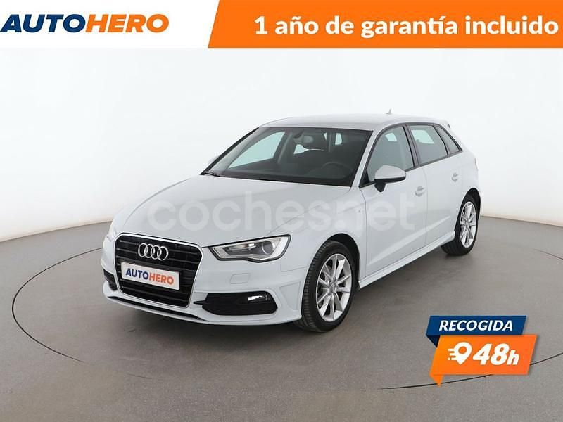 Blanco Usado 2014 Audi A3 Sportback Attraction Berlina | 15.399 € (Buen precio) - Imagen 1/3
