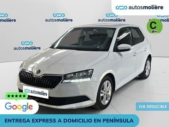 Blanco Usado 2021 Skoda Fabia Ambition Berlina | 12.480 € (Precio justo) - Imagen 1/4