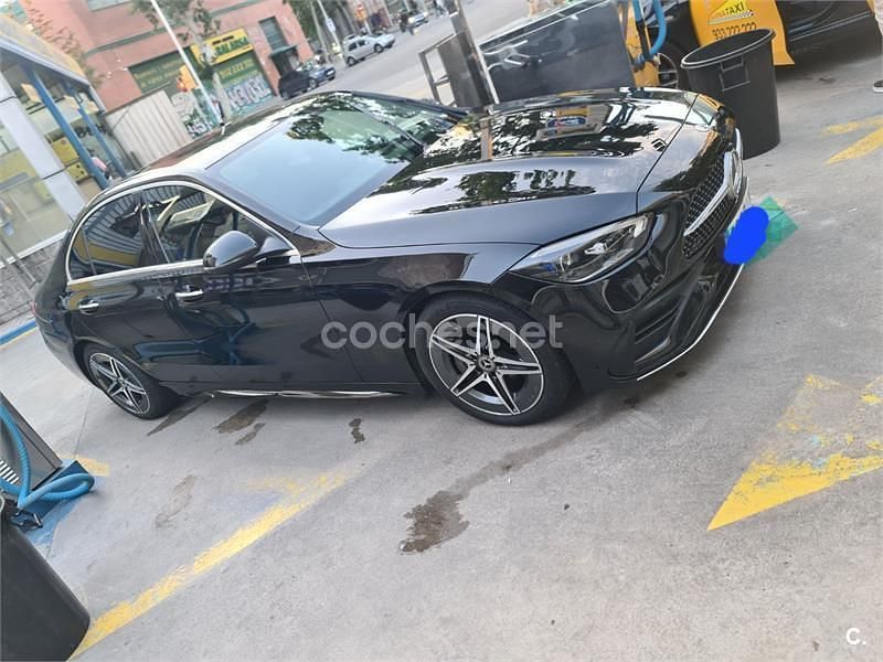 Usado Mercedes C220 194 CV (142 kW) 2021 Negro Berlina
