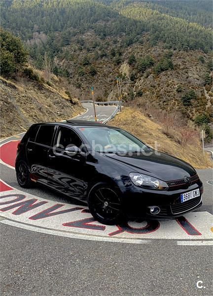 Negro Usado 2010 VW Golf VI Sport Berlina | 6800 € (Precio justo) - Imagen 1/4
