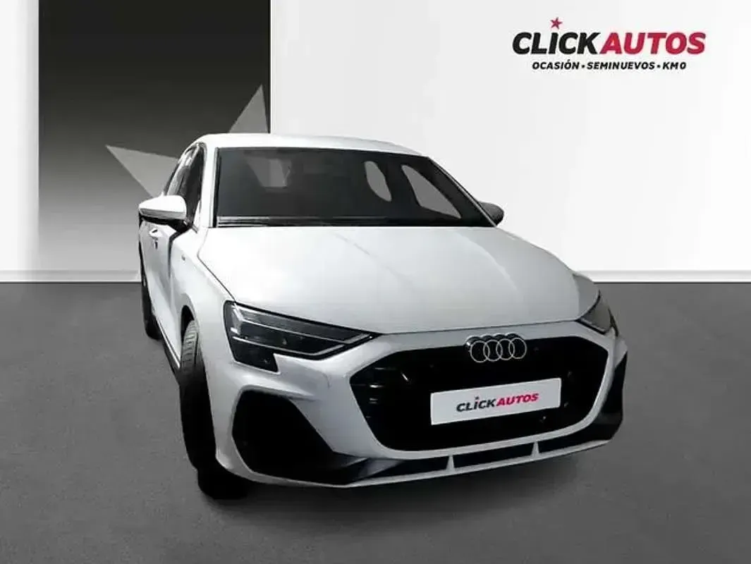 Usado Audi A3 S-Line 150 CV (110 kW) 2025 Blanco Berlina