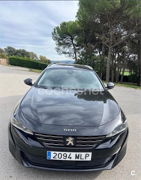 Usado Peugeot 508 SW Active 130 CV (95 kW) 2020 Negro Familiar