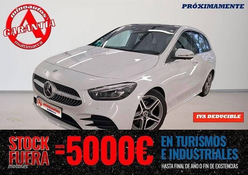 Blanco Usado 2020 Mercedes B200 AMG line Monovolumen | 24.890 € (Precio justo) - Imagen 1/4