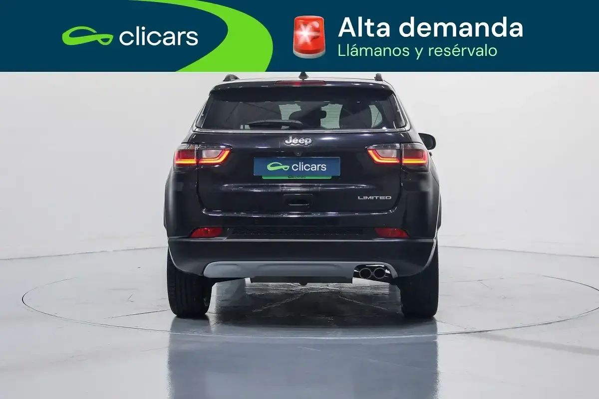 Usado Jeep Compass Limited 150 CV (110 kW) 2021 Negro SUV