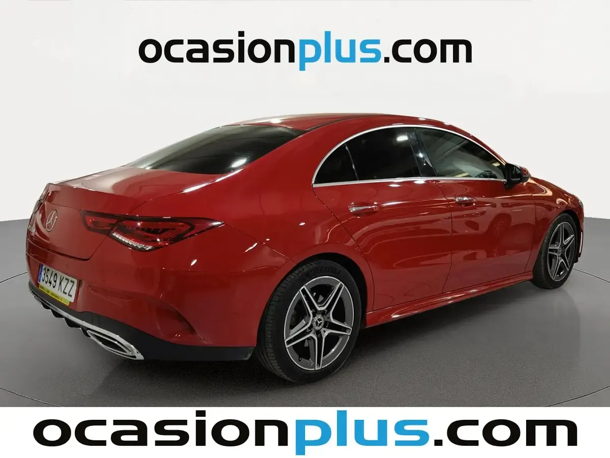 Usado Mercedes CLA200 AMG 163 CV (119 kW) 2019 Rojo Coupe