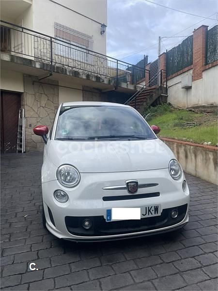 Usado Abarth 500 135 CV (99 kW) 2015 Blanco Utilitario
