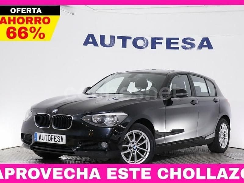 Negro Usado 2014 BMW 114 Utilitario | 10.250 € (Precio justo) - Imagen 1/4