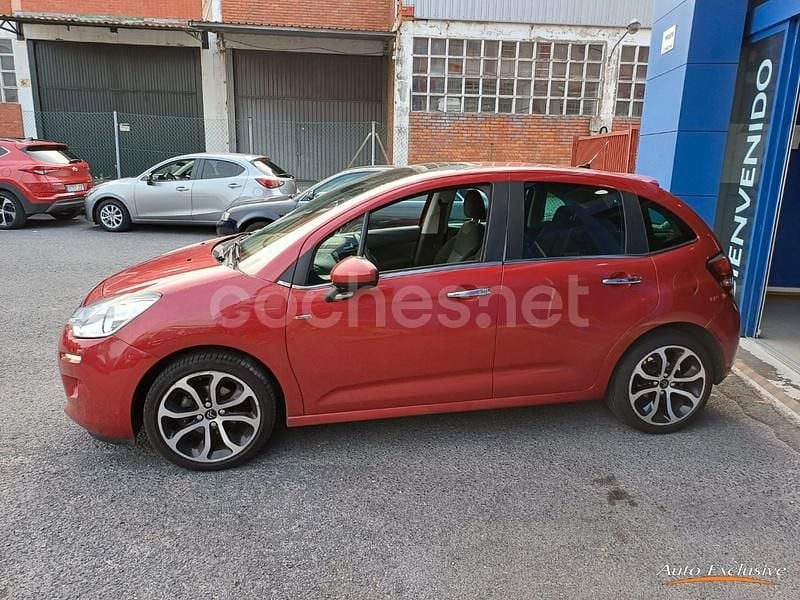 Usado Citroën C3 Exclusive 92 CV (67 kW) 2013 Granate Utilitario