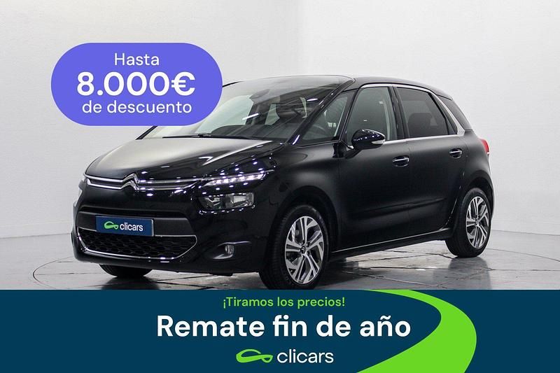 Negro Usado 2014 Citroën C4 Picasso Intensive Monovolumen | 9190 € (Precio justo) - Imagen 1/4