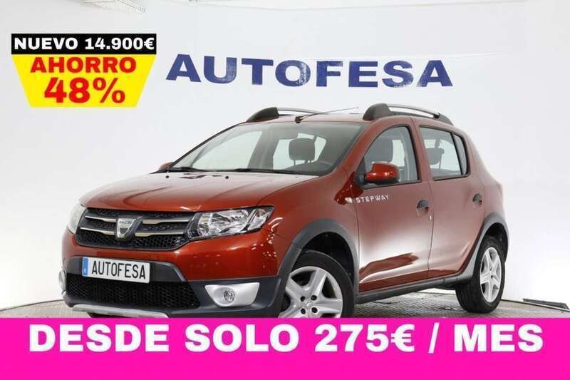 Rojo Usado 2013 Dacia Sandero Stepway Utilitario | 7750 € (Precio justo) - Imagen 1/4
