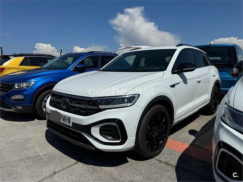 Usado VW T-Roc R-line 150 CV (110 kW) 2023 Blanco SUV