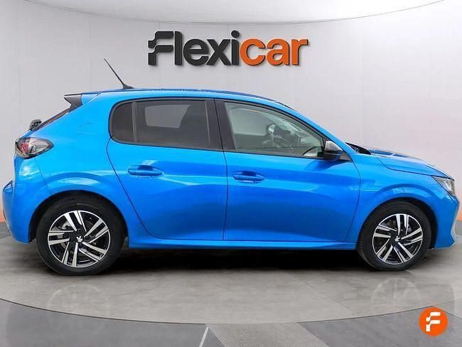 Usado Peugeot 208 Active 100 CV (73 kW) 2022 Azul Utilitario