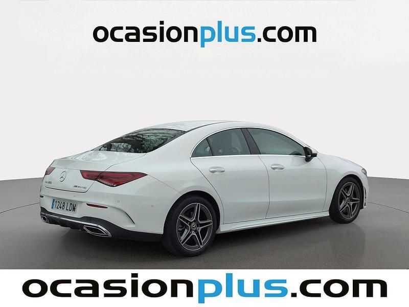 Usado Mercedes CLA200 AMG 163 CV (119 kW) 2019 Blanco Berlina