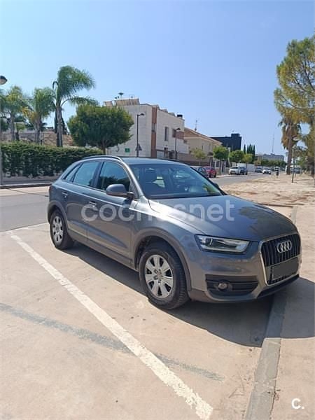 Usado Audi Q3 Attraction 140 CV (102 kW) 2013 Gris / plata SUV