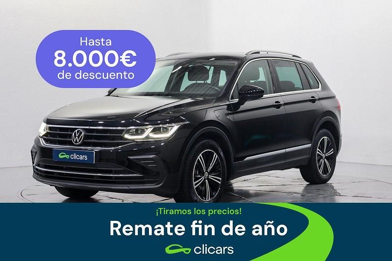 Negro Usado 2022 VW Tiguan Life SUV | 27.990 € (Buen precio) - Imagen 1/4