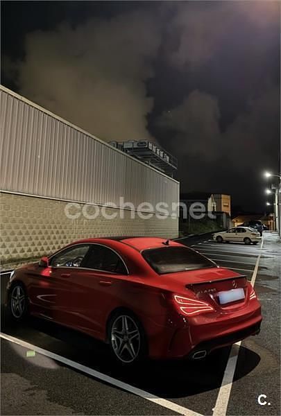 Usado Mercedes CLA250 AMG line 211 CV (155 kW) 2013 Rojo Berlina