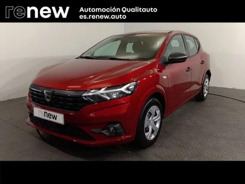 Rojo Usado 2021 Dacia Sandero Essentiel Utilitario | 13.400 € (Precio justo) - Imagen 1/4