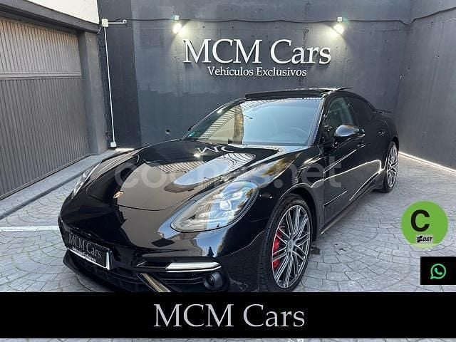 Negro Usado 2018 Porsche Panamera Turbo Berlina | 87.999 € (Buen precio) - Imagen 1/4