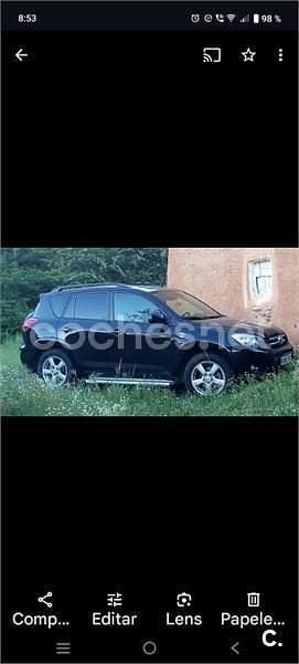 Usado Toyota RAV4 Premium 177 CV (130 kW) 2007 Negro SUV