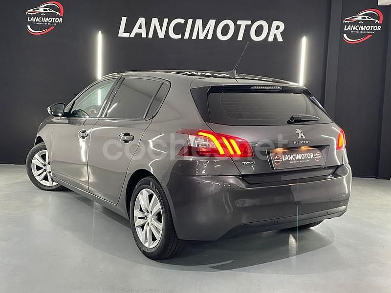 Usado Peugeot 308 Allure 110 CV (80 kW) 2020 Negro Berlina