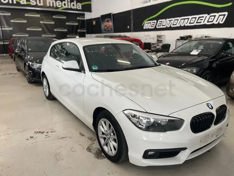 Usado BMW 116 Efficient Dynamics 116 CV (85 kW) 2015 Blanco Utilitario