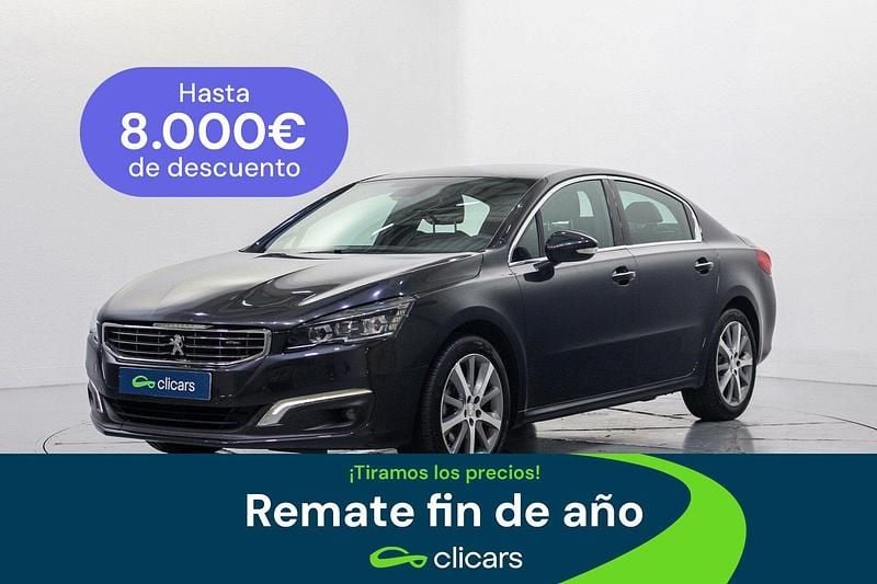 Gris Usado 2016 Peugeot 508 GT-line Berlina | 11.290 € (Precio justo) - Imagen 1/4