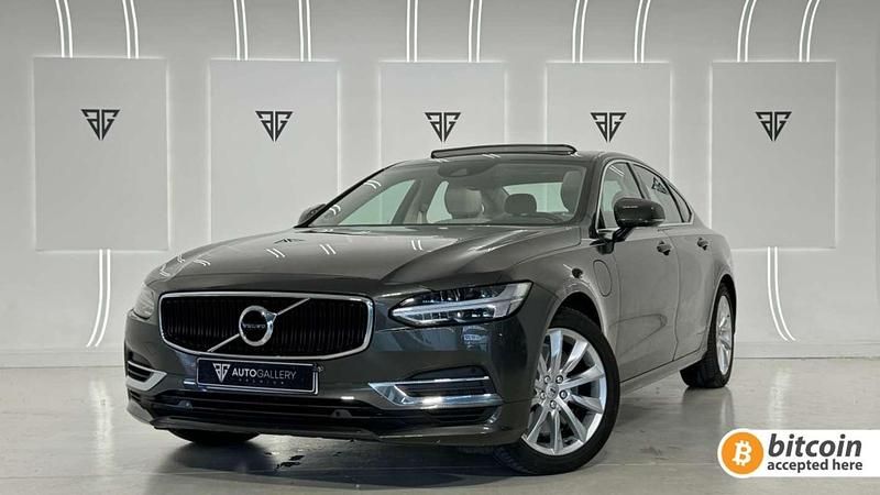 Usado Volvo S90 Business Edition 392 CV (288 kW) 2021 Gris Berlina