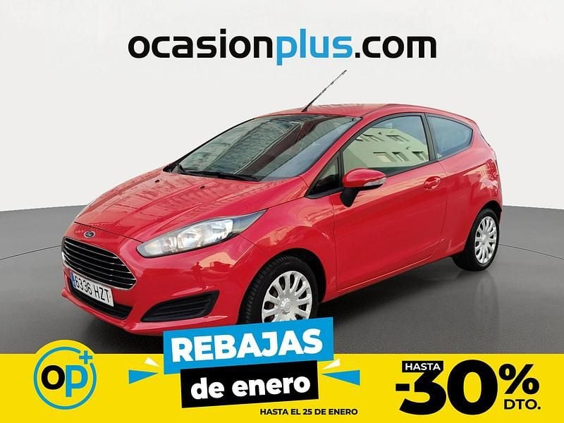 Rojo Usado 2014 Ford Fiesta Trend Utilitario | 6900 € (Buen precio) - Imagen 1/4