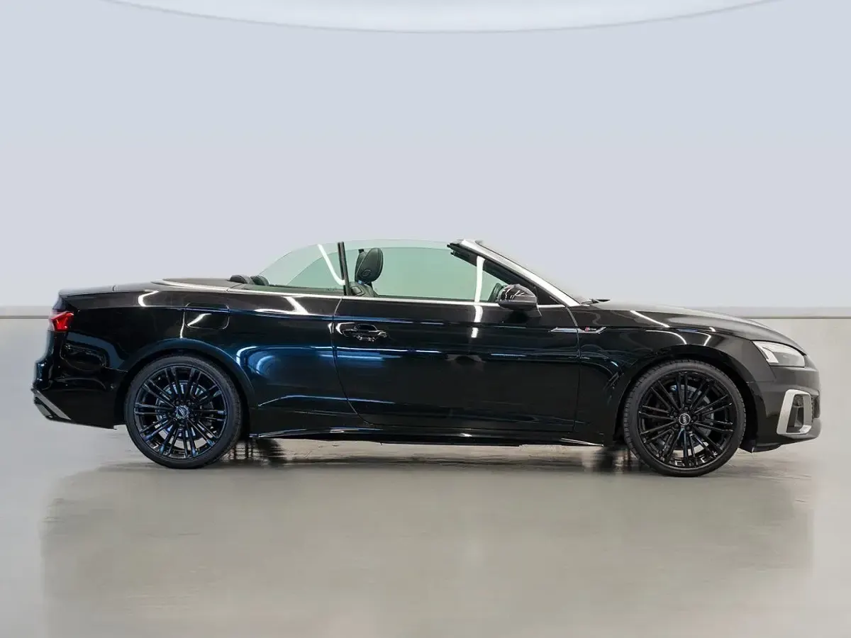 Usado Audi A5 Cabriolet S-Line 163 CV (119 kW) 2020 Negro Descapotable