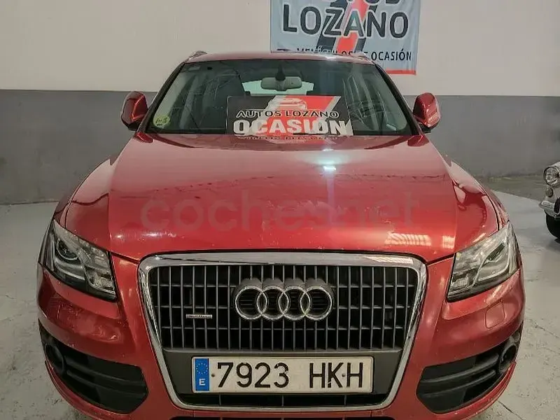 Usado Audi Q5 170 CV (125 kW) 2012 Granate SUV