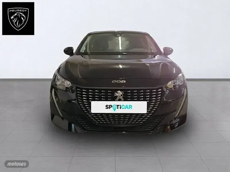 Usado Peugeot 208 Allure 100 CV (73 kW) 2022 Negro Utilitario