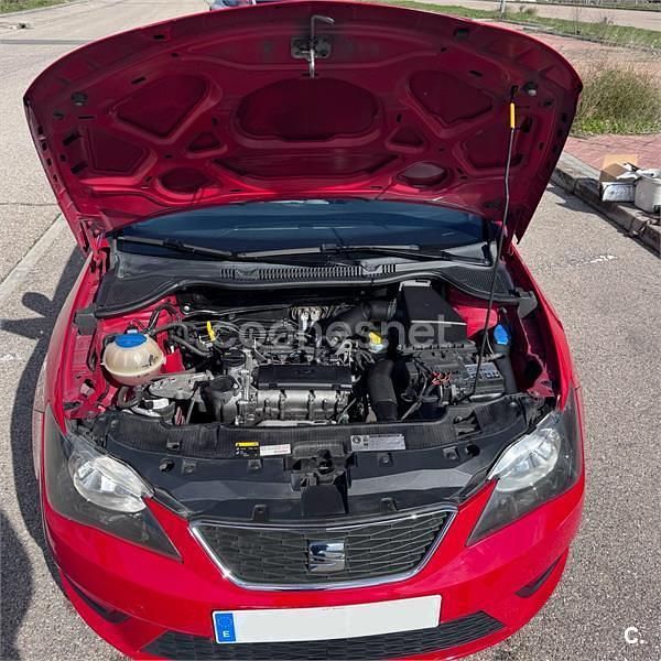 Usado Seat Ibiza SC Reference 70 CV (51 kW) 2014 Rojo Utilitario