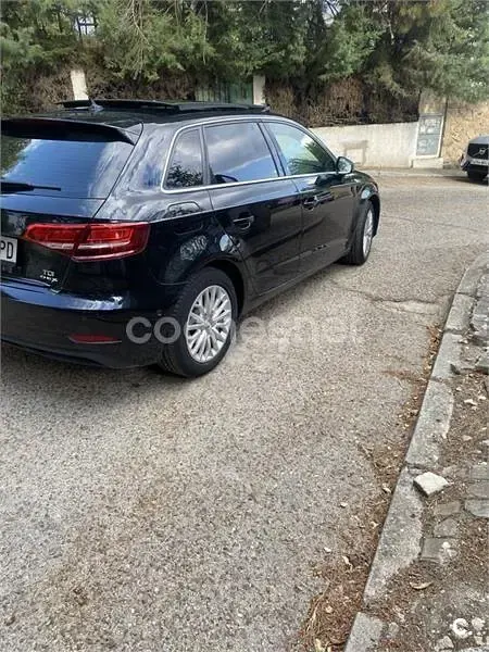 Usado Audi A3 110 CV (80 kW) 2017 Negro Berlina