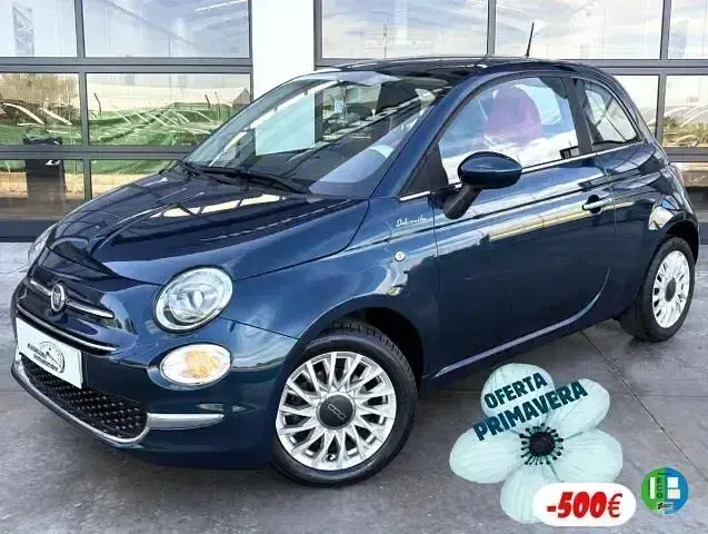 Usado Fiat 500 Dolcevita 70 CV (51 kW) 2022 Azul Berlina