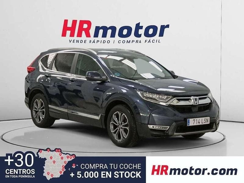 Usado Honda CR-V Elegance 186 CV (136 kW) 2021 Azul SUV