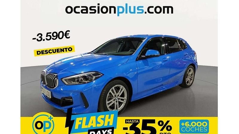 Usado BMW 118 140 CV (102 kW) 2019 Azul Utilitario