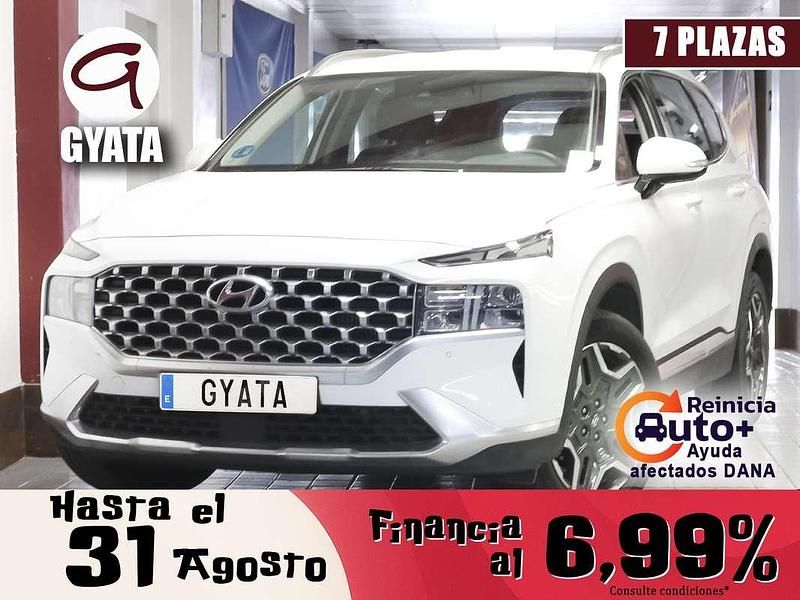 Blanco Usado 2022 Hyundai Santa Fe SUV | 32.990 € (Super precio) - Imagen 1/4