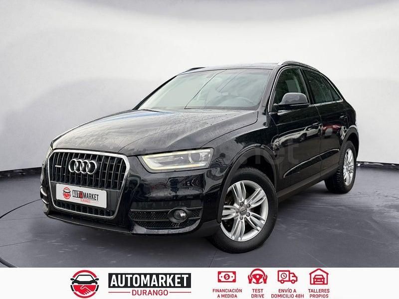Usado Audi Q3 S-Line 177 CV (130 kW) 2014 Negro SUV