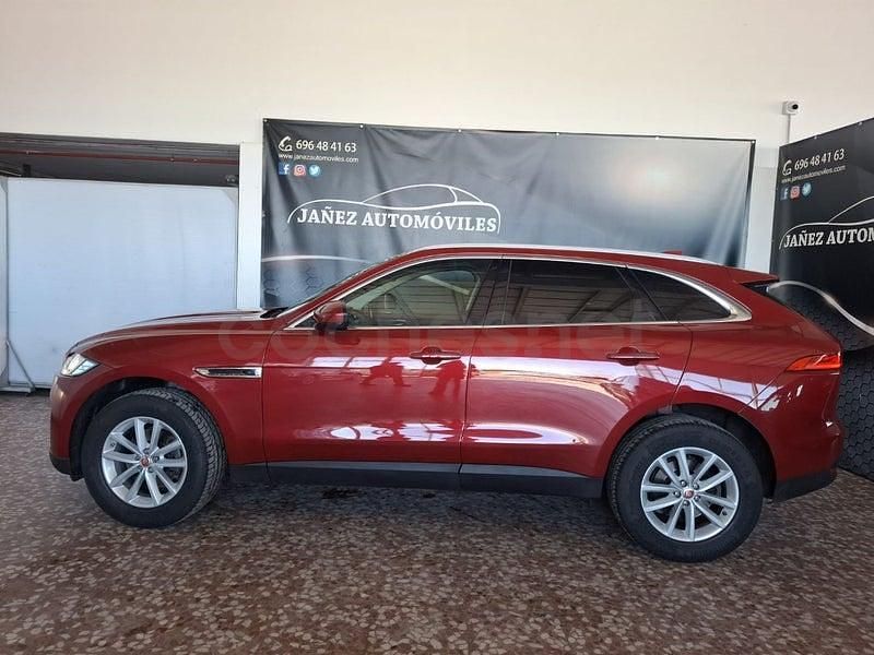 Usado Jaguar F-Pace R-Sport 240 CV (176 kW) 2015 Granate SUV
