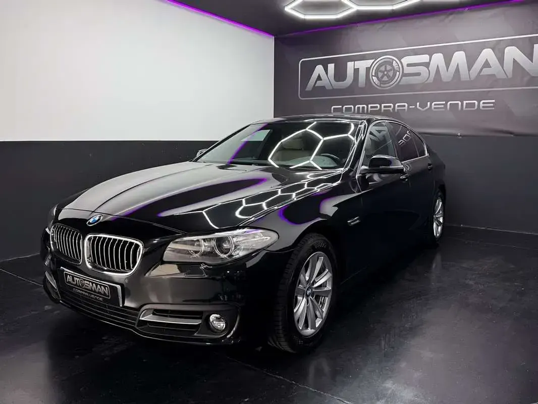 Usado BMW 520 Comfort Edition 190 CV (139 kW) 2017 Negro Berlina