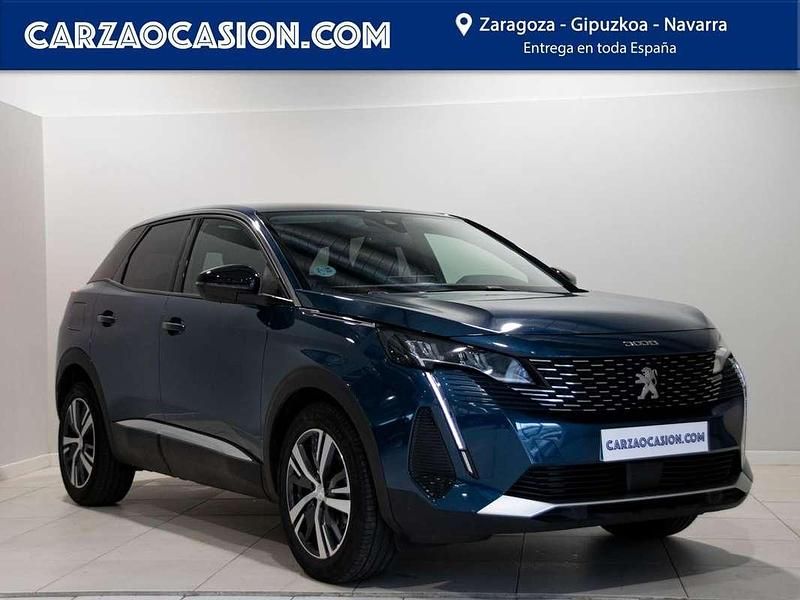 Azul Usado 2023 Peugeot 3008 Allure Monovolumen | 20.900 € (Un poco caro) - Imagen 1/4