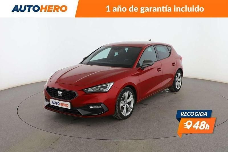 Rojo Usado 2022 Seat Leon FR Berlina | 19.618 € (Buen precio) - Imagen 1/3