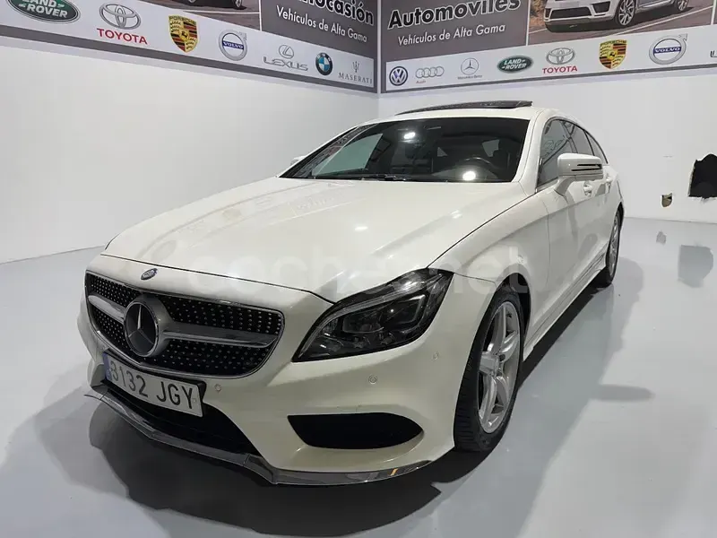 Usado Mercedes CLS350 Shooting Brake 258 CV (189 kW) 2016 Blanco Familiar